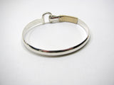 St Croix Hook Bracelet, Sterling Silver 6 mm & 14K Gold Fill Wire